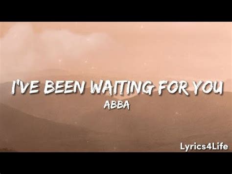 i ve been waiting for you lyrics